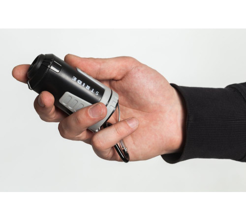 Кемпинговый фонарь Fyrtorn, серый с черным