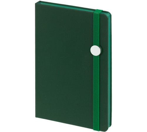 Блокнот Shall Round, зеленый