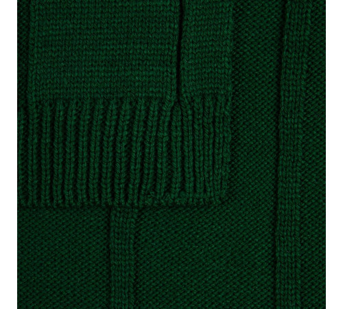 Плед Bambolay, темно-зеленый