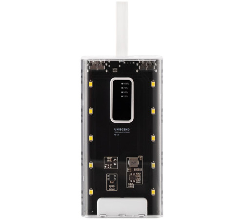 Аккумулятор Trellis Flat 10000 мАч, белый