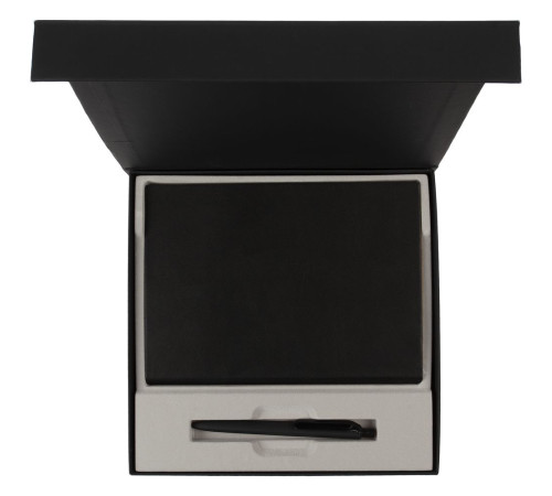 Коробка Memoria с ложементом под ежедневник и ручку, ver. 2, черная