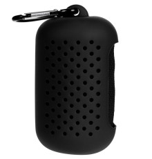 Охлаждающее полотенце Narvik в силиконовом чехле, черное