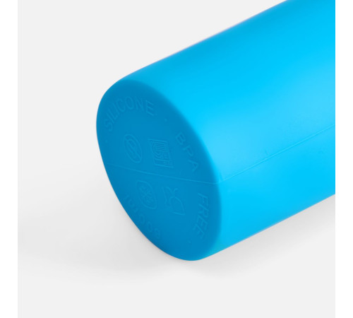 Складная бутылка для воды Langfossen, голубая