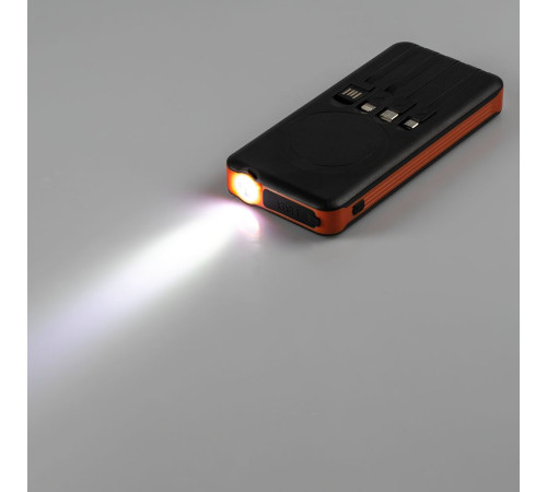 Аккумулятор Holiday Maker, 10000 мАч, оранжевый