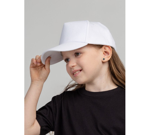 Бейсболка детская Standard Kids, белая
