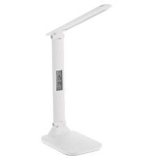 Настольная лампа с часами и календарем Office Torch ver.2, белая