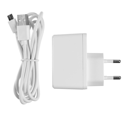 Лампа с колонкой и беспроводной зарядкой lampaTon, белая