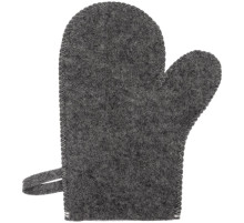 Банная рукавица Heat Off, серая