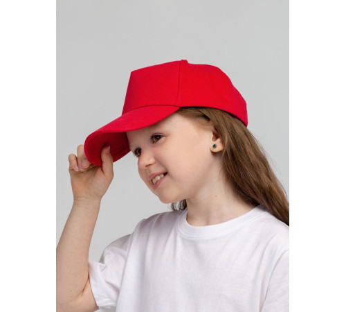 Бейсболка детская Standard Kids, красная