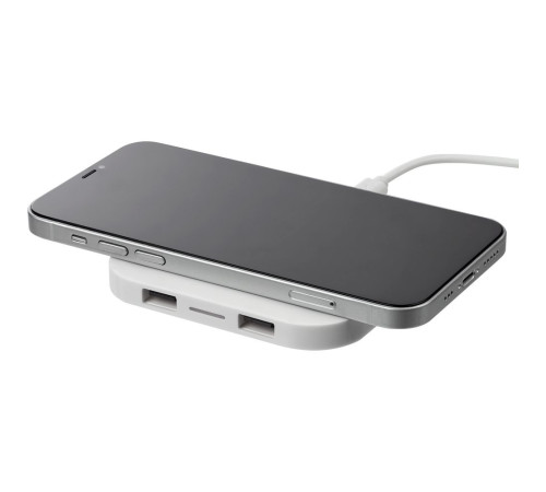 Беспроводное зарядное устройство Interra Plus, белое