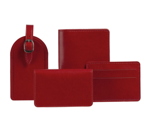 Обложка для паспорта Nebraska, красная