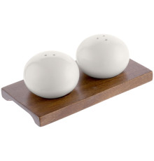 Набор из солонки и перечницы Piacente, белый