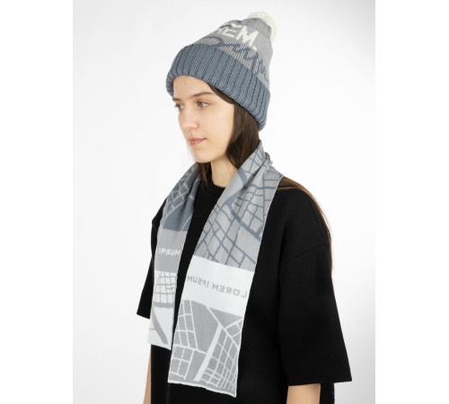 Шапка Joyful на заказ, полушерсть