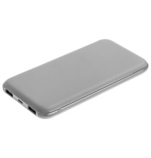 Аккумулятор с подсветкой markBright City, 10000 мАч, серый