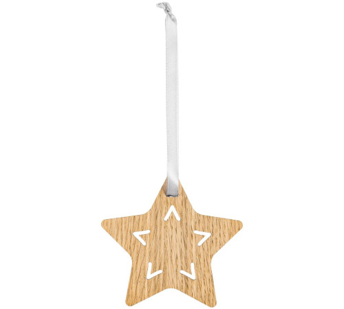 Деревянная подвеска Christmate, звезда