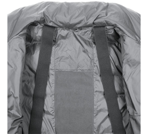 Пуховик унисекс Kapsula, серый