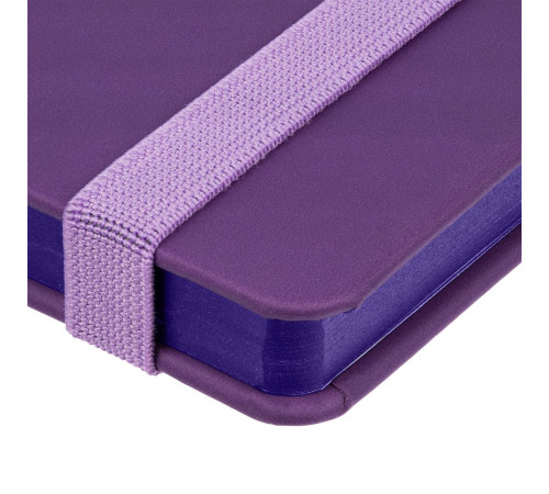 Блокнот Shall, в линейку, фиолетовый