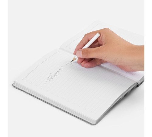 Карандаш простой Mini, белый