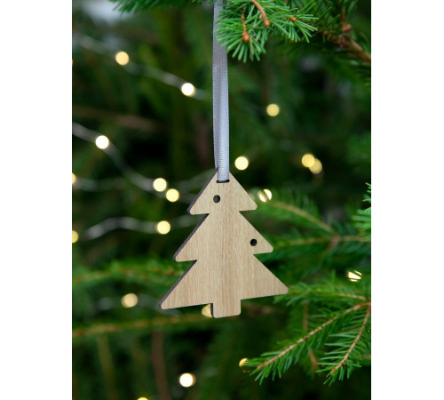 Деревянная подвеска Christmate, елочка