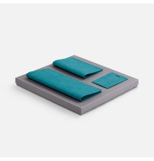 Набор Nubuk Trio, бирюзовый