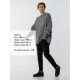 Джемпер оверсайз унисекс Grunge, серый