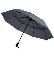 Складной зонт Dome Double с двойным куполом, серый
