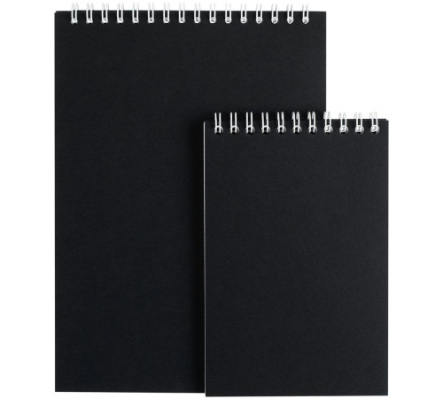 Блокнот Dali в клетку, черный