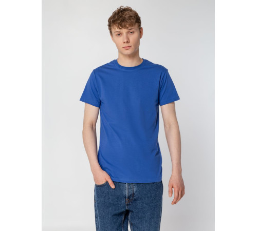 Футболка унисекс T-Bolka 160, ярко-синяя