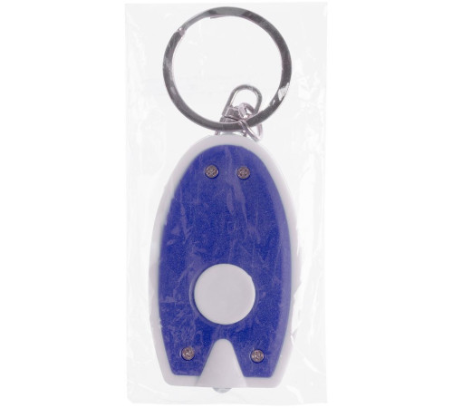 Брелок-фонарик Vivid, ver.2, синий с белым