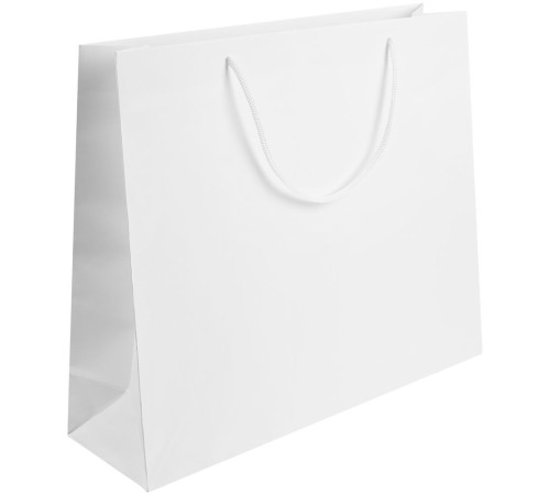 Пакет бумажный Plat L, белый