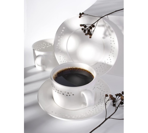 Набор Coralli Luziano на 2 персоны, белый