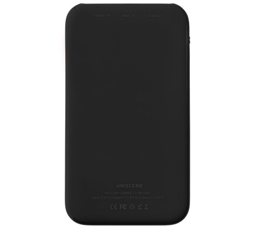 Внешний аккумулятор Uniscend Half Day Compact 5000 мAч, черный