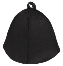 Банная шапка Heat Off, черная