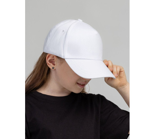 Бейсболка детская Standard Kids, белая