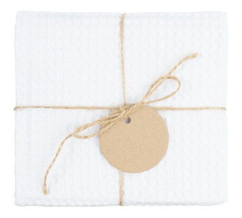 Набор кухонных полотенец Good Wipe, белый с белым