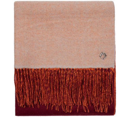 Палантин Charming, коричневый с оранжевым