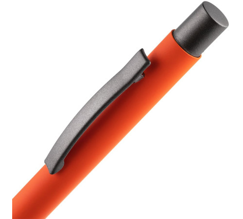 Ручка шариковая Atento Soft Touch, оранжевая