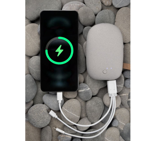 Внешний аккумулятор Pebble 7800 мАч, серый