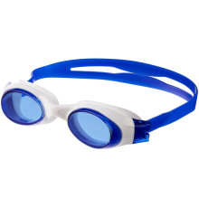 Очки для плавания Swimatic, синие с белым
