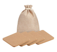 Набор из 4 костеров Suberic, квадрат