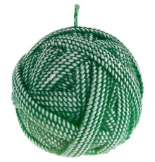 Свеча Kniteam, клубок, зеленый