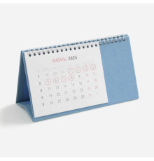 Календарь настольный Brand, голубой