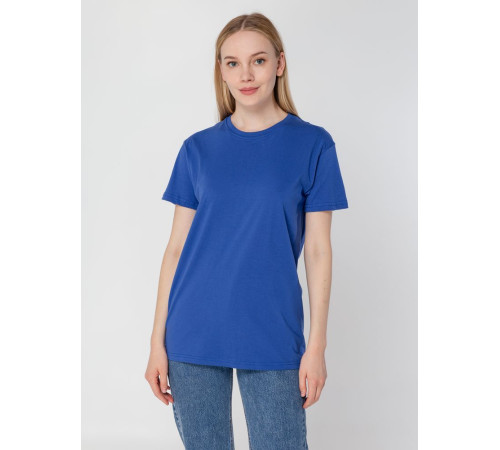Футболка унисекс T-Bolka 160, ярко-синяя