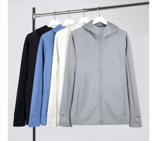 Куртка с капюшоном унисекс Begi, черная