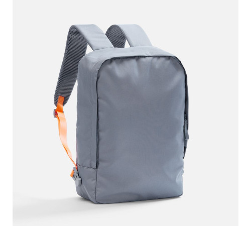 Рюкзак B2, серый с оранжевыми стропами