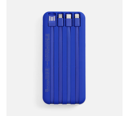 Внешний аккумулятор Omni Pro 10000 мАч, синий