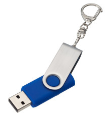 Флешка Twist, синяя, 16 Гб