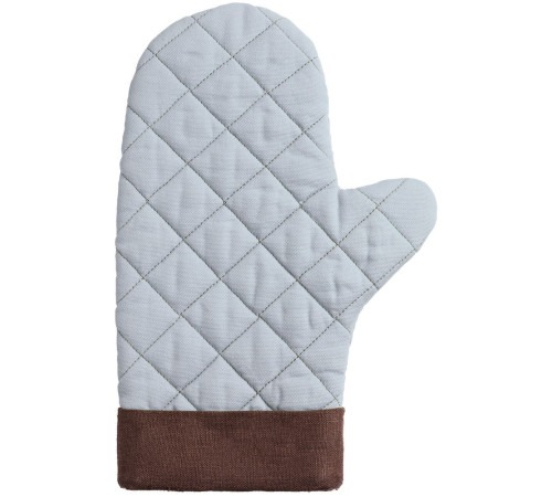 Прихватка-рукавица Keep Palms, серо-голубая