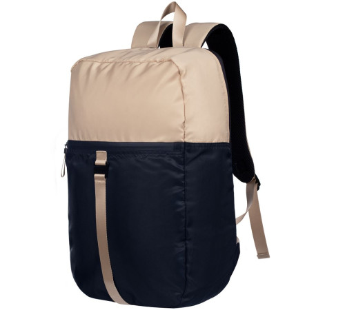 Рюкзак coolStuff, темно-синий с бежевым