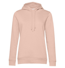 Толстовка с капюшоном женская BNC Inspire (Organic), розовая